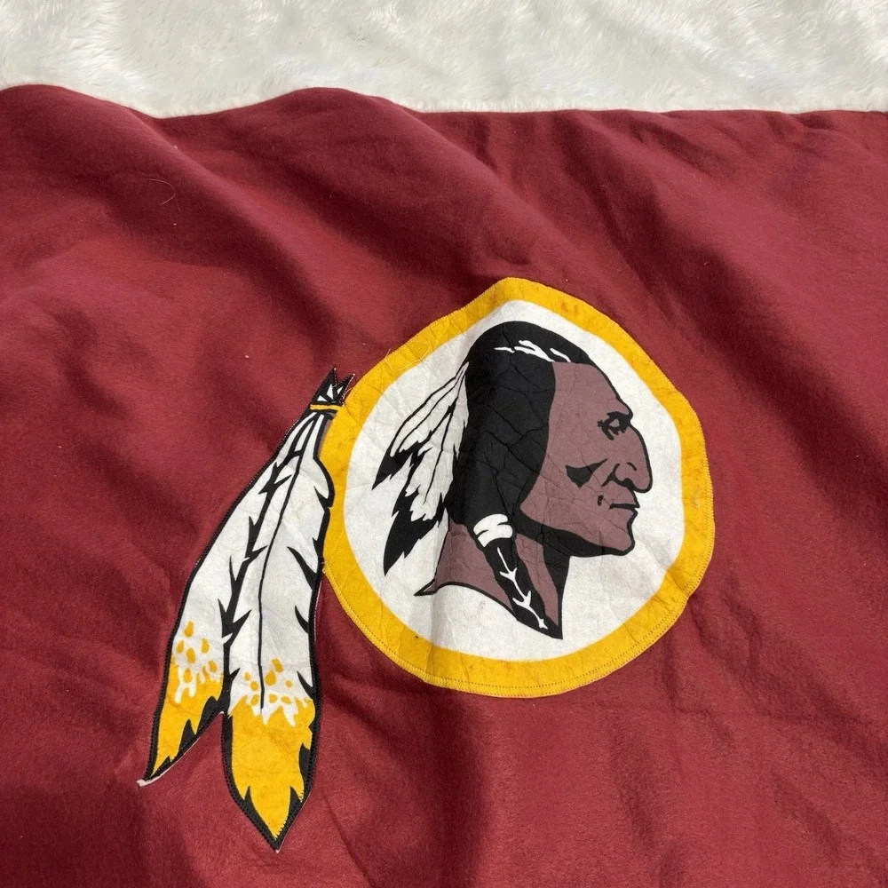 Redskin Stocking Halloween Costume Christmas NFL Commanders Burgandy 1 Sz Adult‎